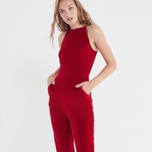 Urban Outfitters Velvet Jumpsuit